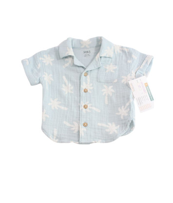 Сорочка M&S (0-3 m, 50г) - MSH Секонд-Хенд