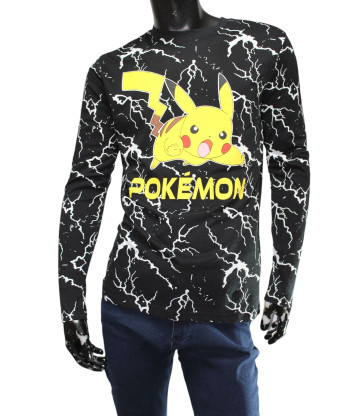 Футболка на довгий рукав pokemon (M, 200г) - Мега Секонд-Хенд