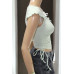 Футболка SHEIN (XS, 130г) - MSH Секонд-Хенд