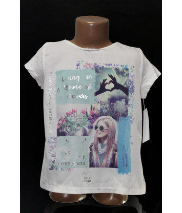 Футболка here there (122-128 cm, 50г) - MSH Секонд-Хенд