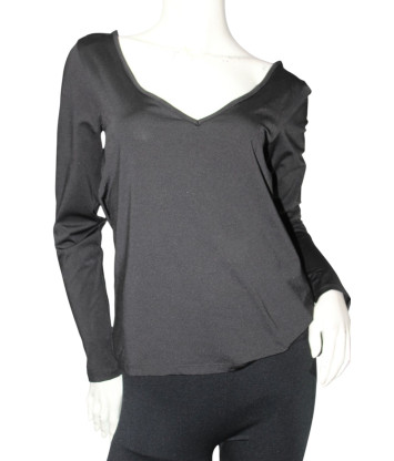 Футболка с длинным рукавом melrose (L, 240г) - MSH Секонд-Хенд