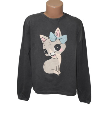 Футболка с длинным рукавом H&M (134-140 cm, 140г) - MSH Секонд-Хенд