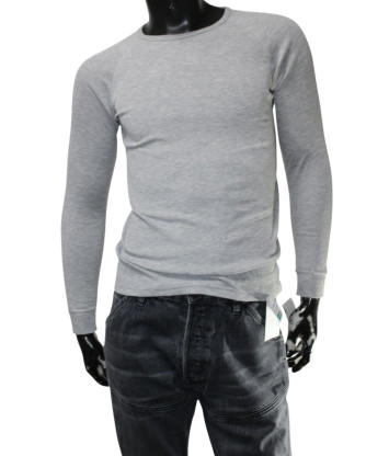 Футболка с длинным рукавом NOBREND (S, 180г) - Мега Секонд-Хенд