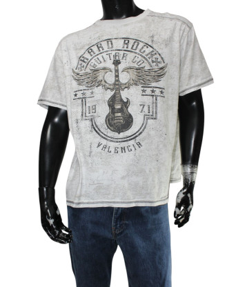 Футболка hard rock (XL, 190г) - Мега Секонд-Хенд
