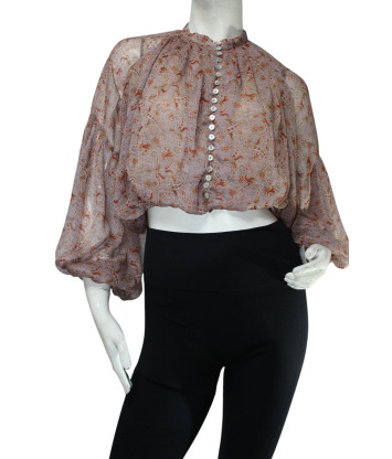 Блузка Zara (S, 100г) - MSH Секонд-Хенд