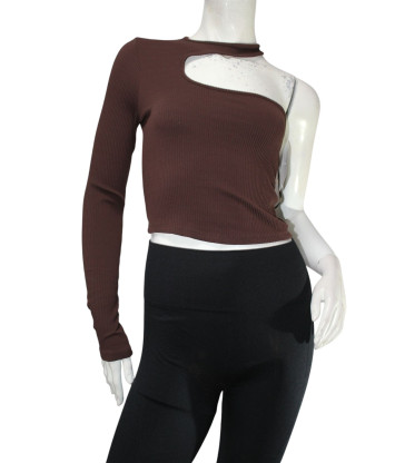 Футболка с длинным рукавом Bershka (M, 110г) - MSH Секонд-Хенд